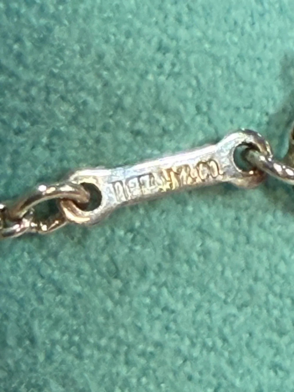 💟Tiffany & Co. Large Open Heart Pendant Elsa Peretti 925 Sterling Necklace 🫶